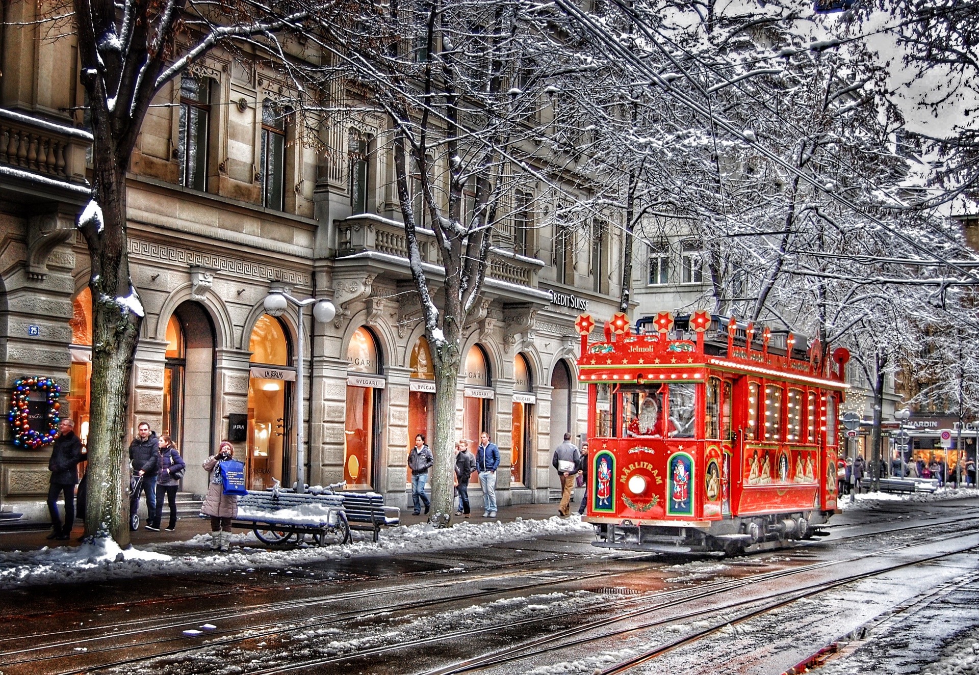 foap com christmas in zurich children 39 s christmas tram old christmas commercial