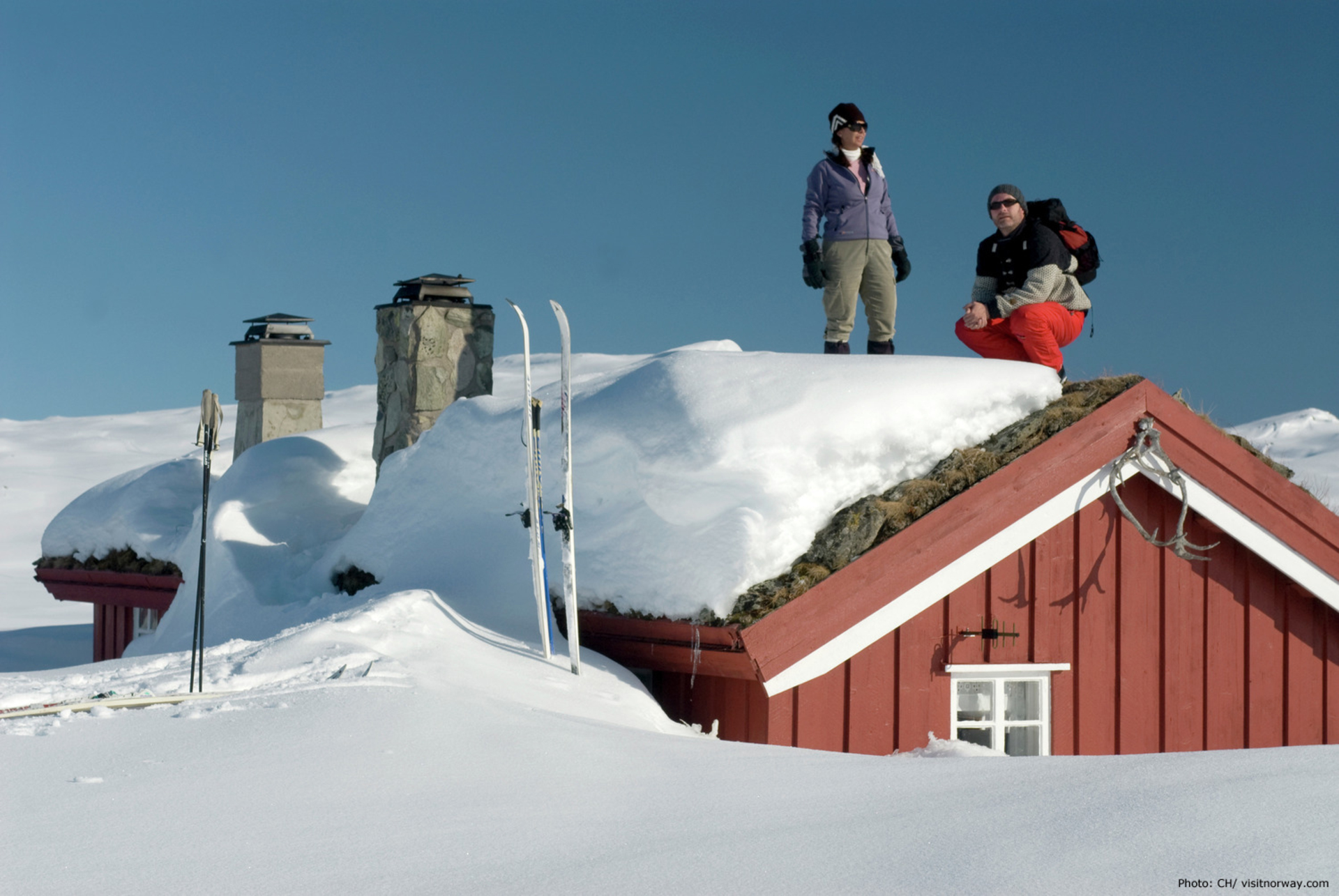 Cabin life in Norway - "Hytteliv" example photo