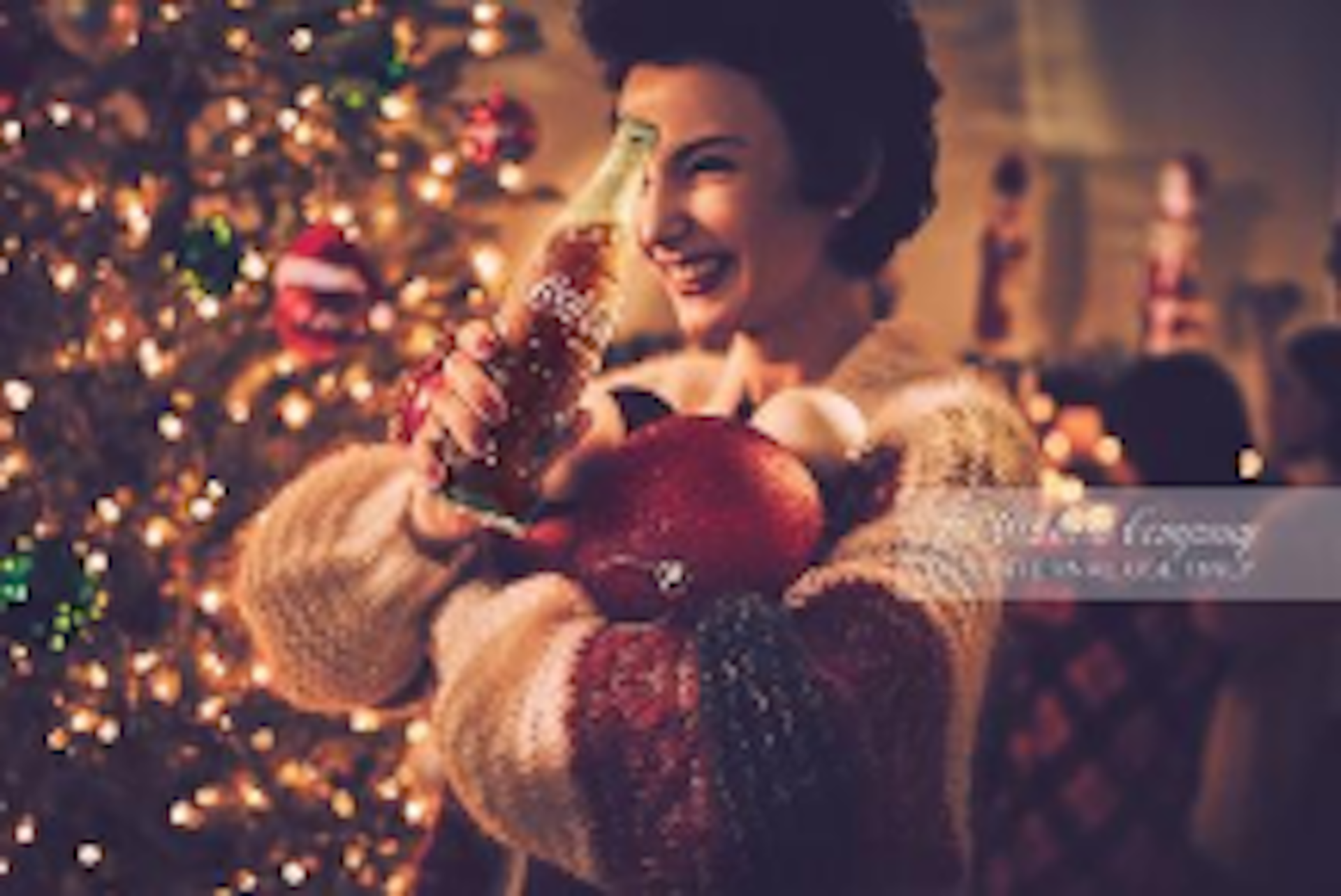 Christmas and Coke example photo