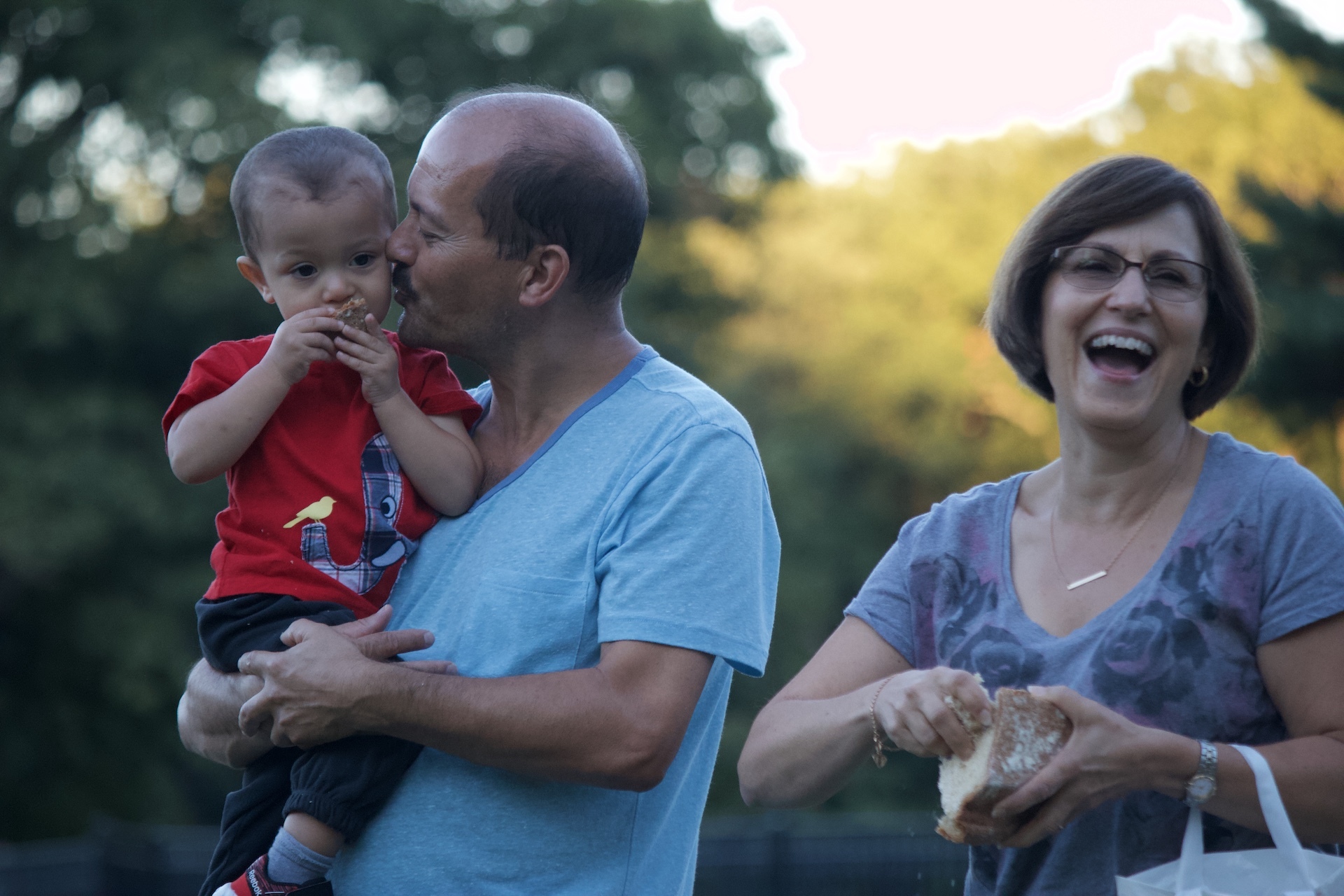 Special moments with Grandparents example photo