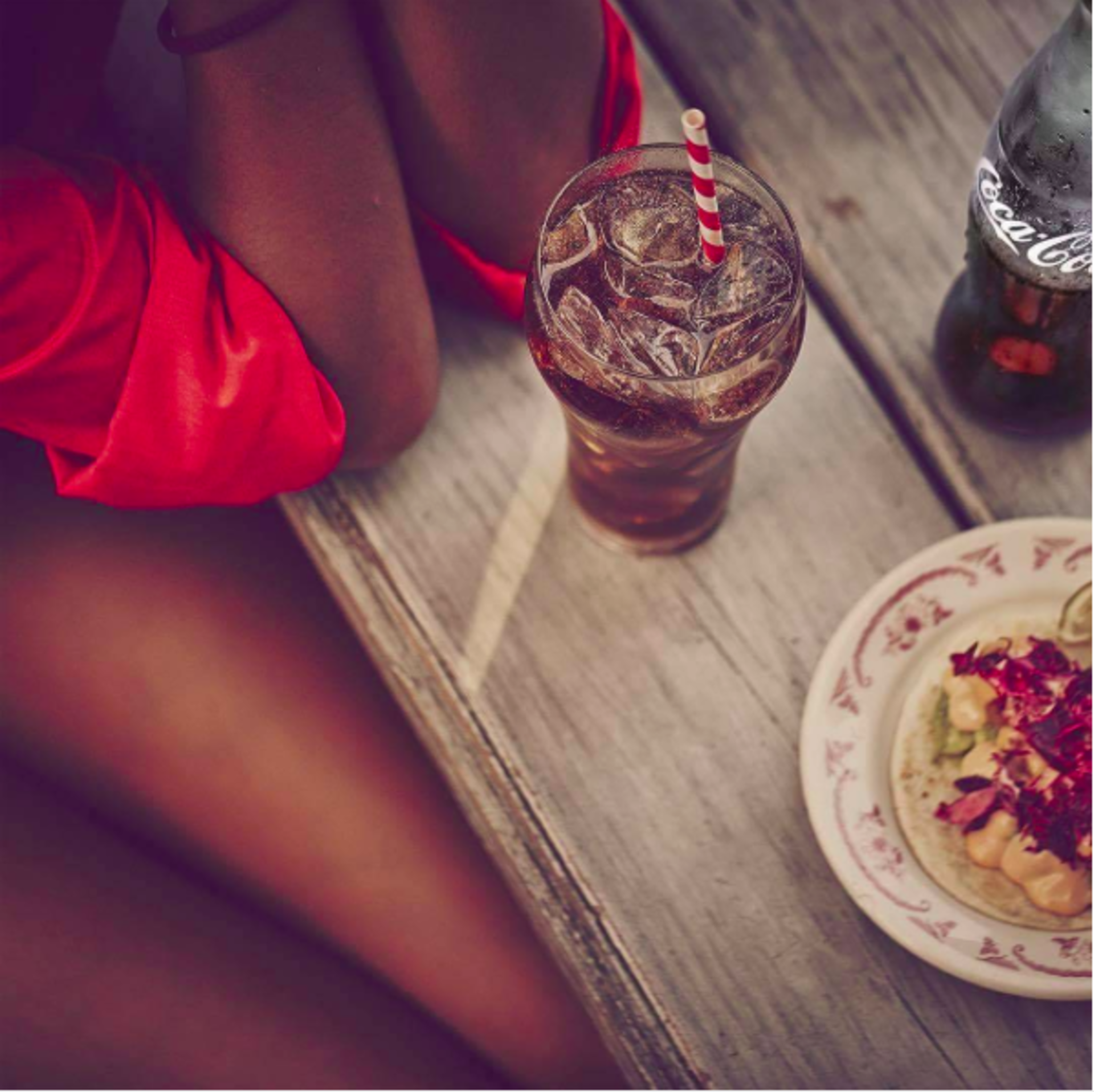 Coca-Cola and Food Flatlays example photo