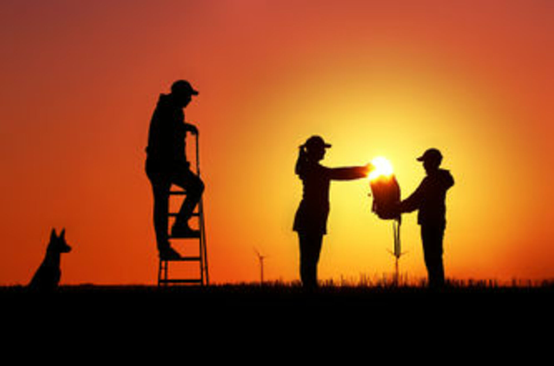 Magic of Sunrise and Sunset example photo