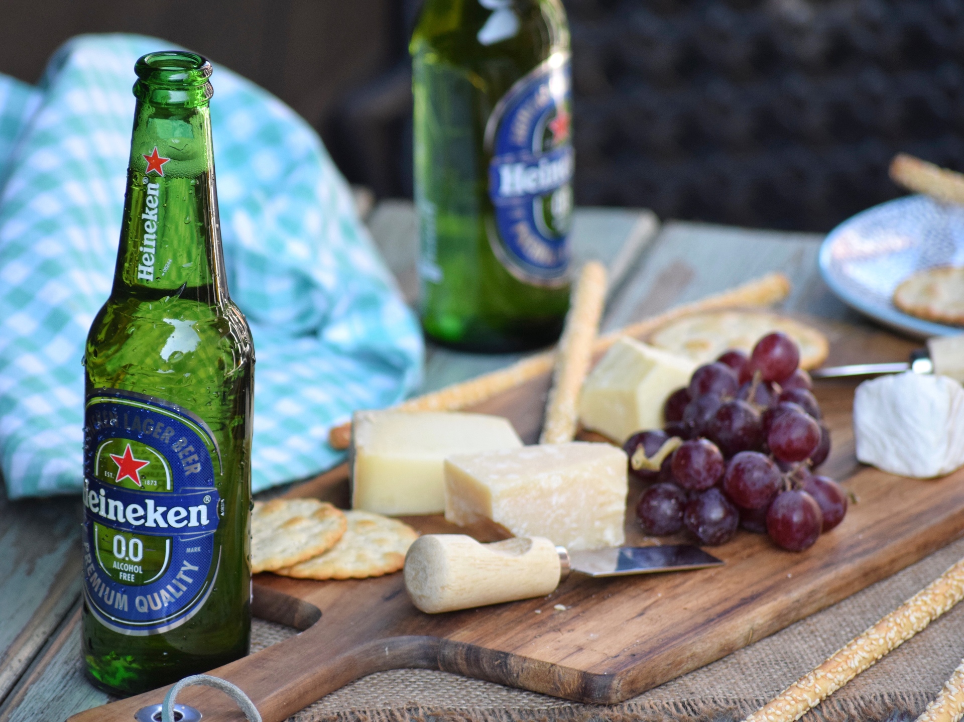 Real life and Heineken 0.0 example photo