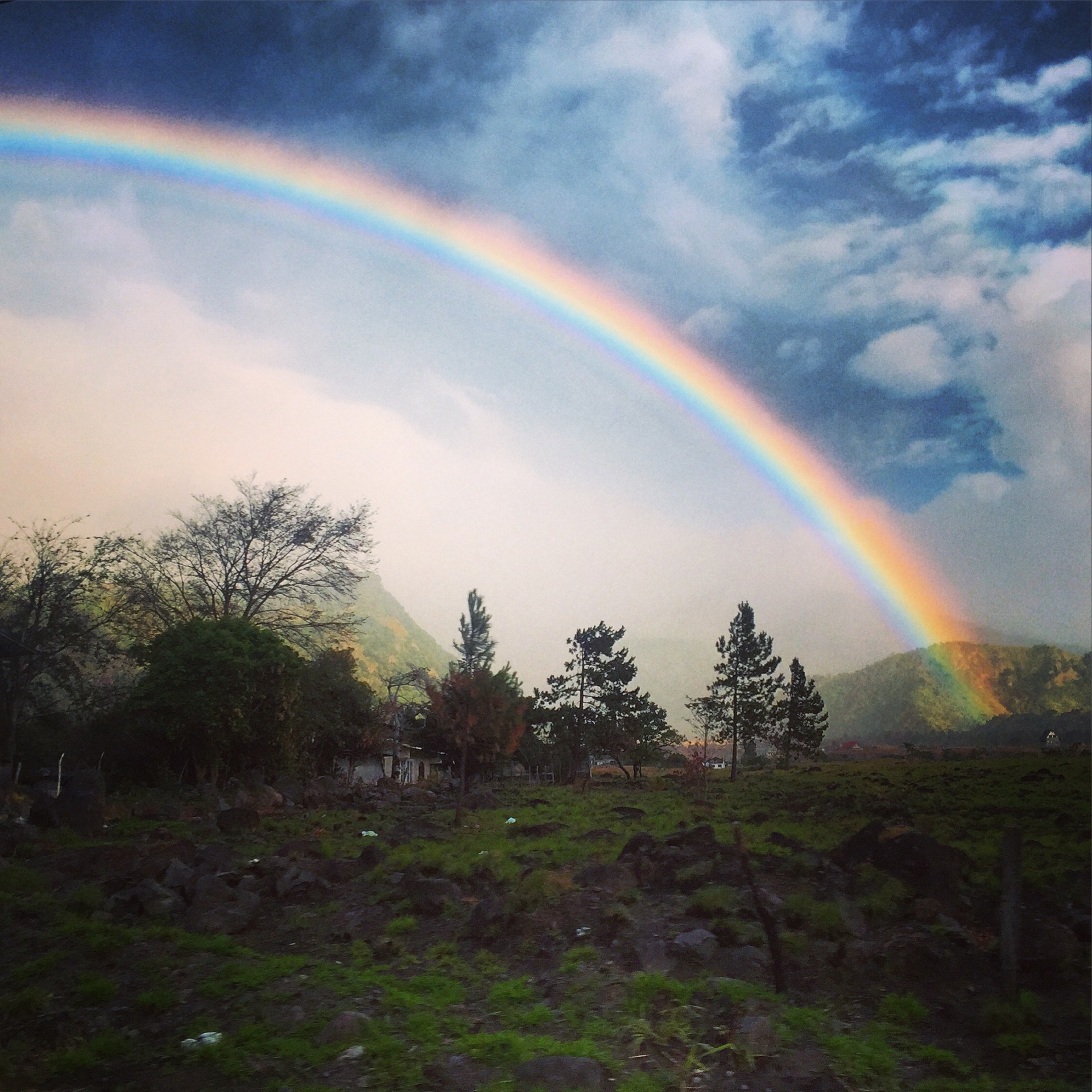 There's always a rainbow after the rain! example photo