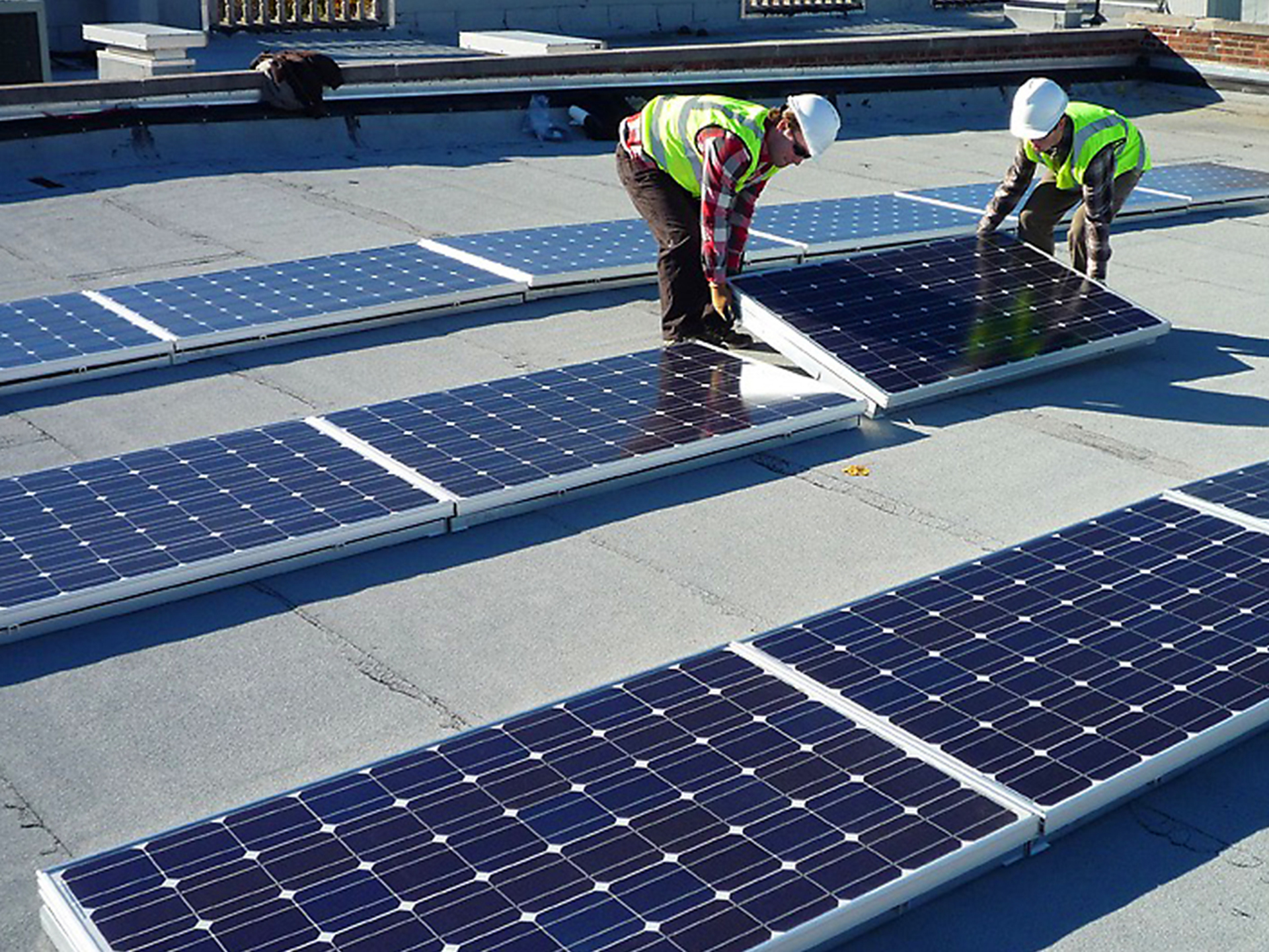 Alternative energy sources example photo